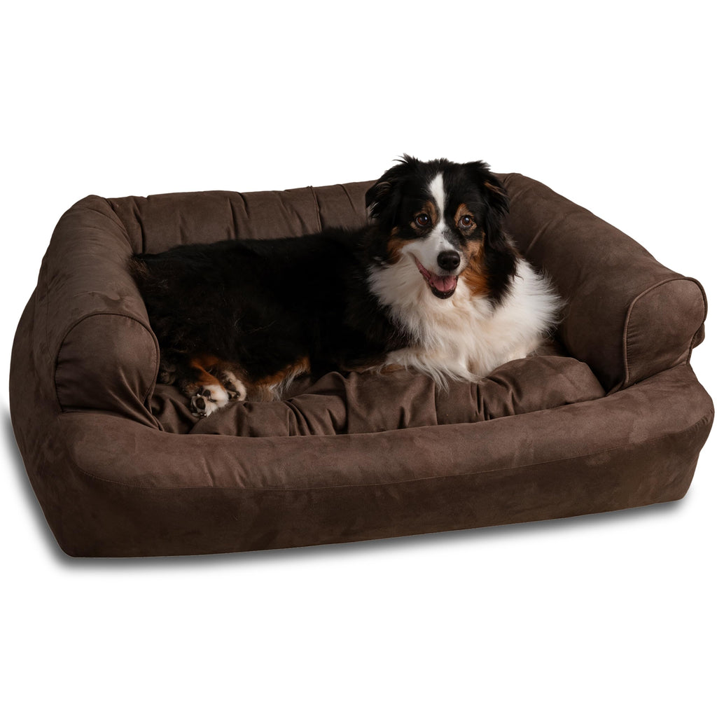 Snoozer Pet Products - Overstuffed Luxury Dog Sofa | Small - Buckskin