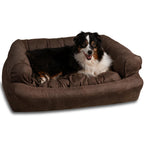 Snoozer Pet Products - Overstuffed Luxury Dog Sofa | Small - Buckskin