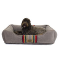 Pendleton Vintage Camp Berber Kuddler Dog Bed - Umber, X-Large (42" w x 30" d x 10½"h)