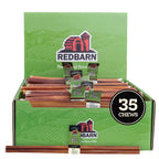 Redbarn 12" Bully Sticks 100% Natural Beef Dog Chew Rawhide Free Case of 35