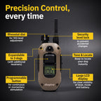 Dogtra 1900X E-Collar for Dog Training - 3/4 Mile Range, for Dogs 35 lbs+, IPX9K Waterproof, 100 Stimulation Levels, Vibration, Tone, Rechargeable - Ideal for Dog Owners and Professional Trainers