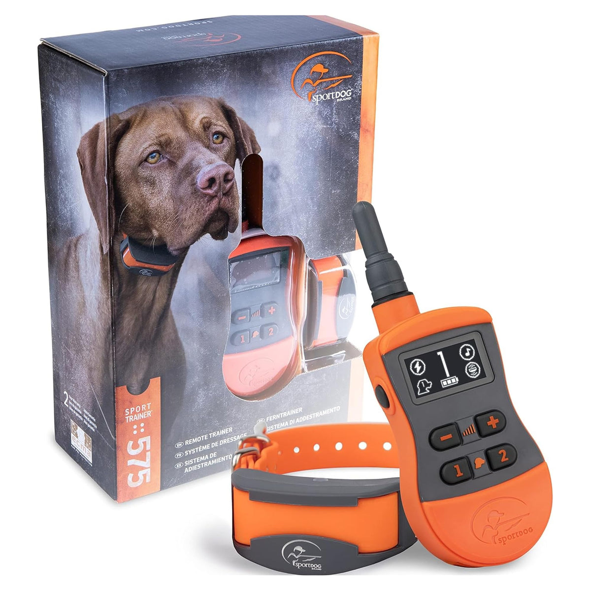 SportDOG SportTrainer 575 Remote Dog Trainer, Orange, 500-Yard Range