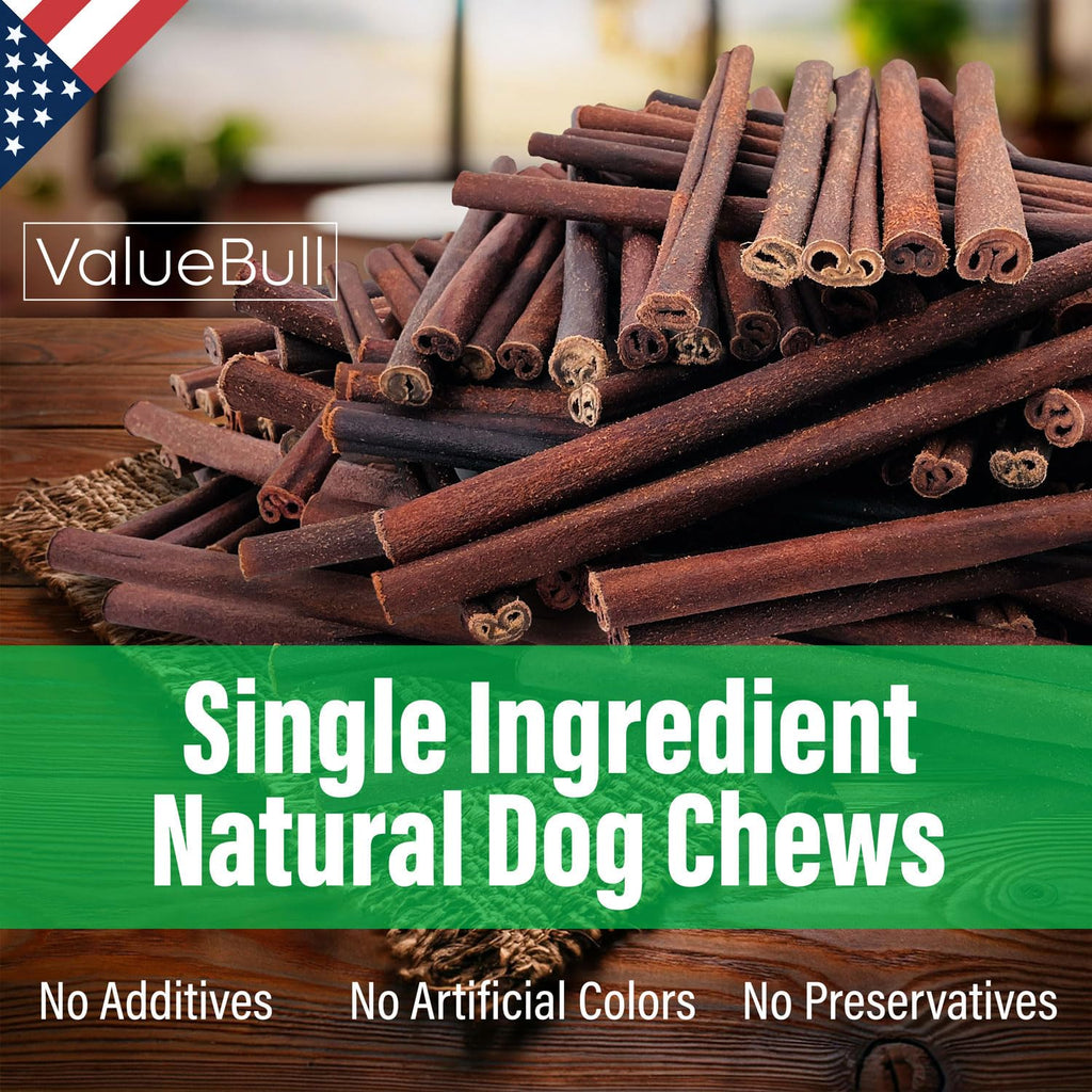 ValueBull USA Beef Collagen Sticks, 12 Inch Super Jumbo Chews, 50 Count
