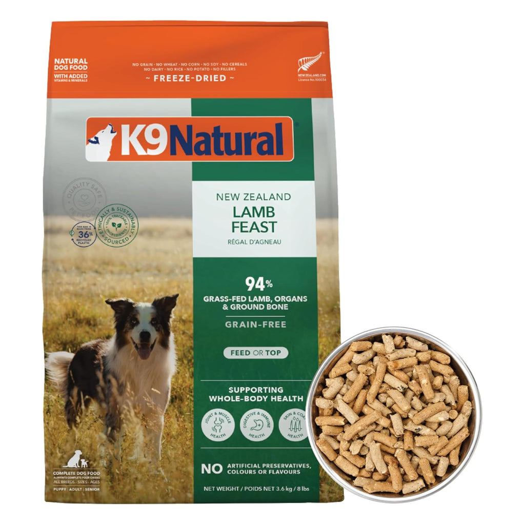 K9 Natural - Freeze Dried High Protein Grain-Free Dog Food Or Topper