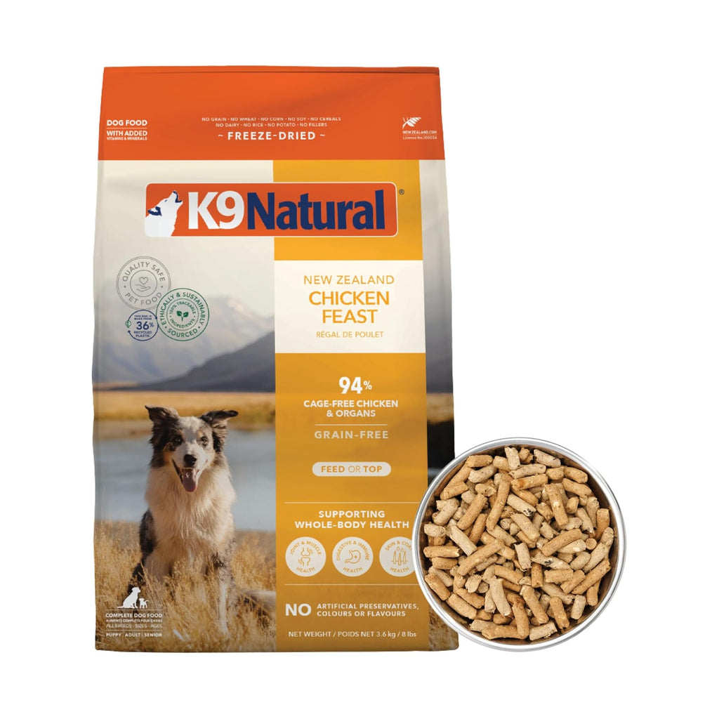 K9 Natural - Freeze Dried High Protein Grain-Free Dog Food Or Topper