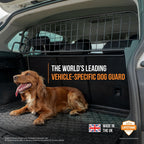 Travall Dog Guard & Divider Bundle Compatible with Skoda Enyaq iV Estate (2020-) | Vehicle Specific Trunk Guard & Luggage Barrier Load Separator Heavy Duty Powder Coated Steel Pet Barrier