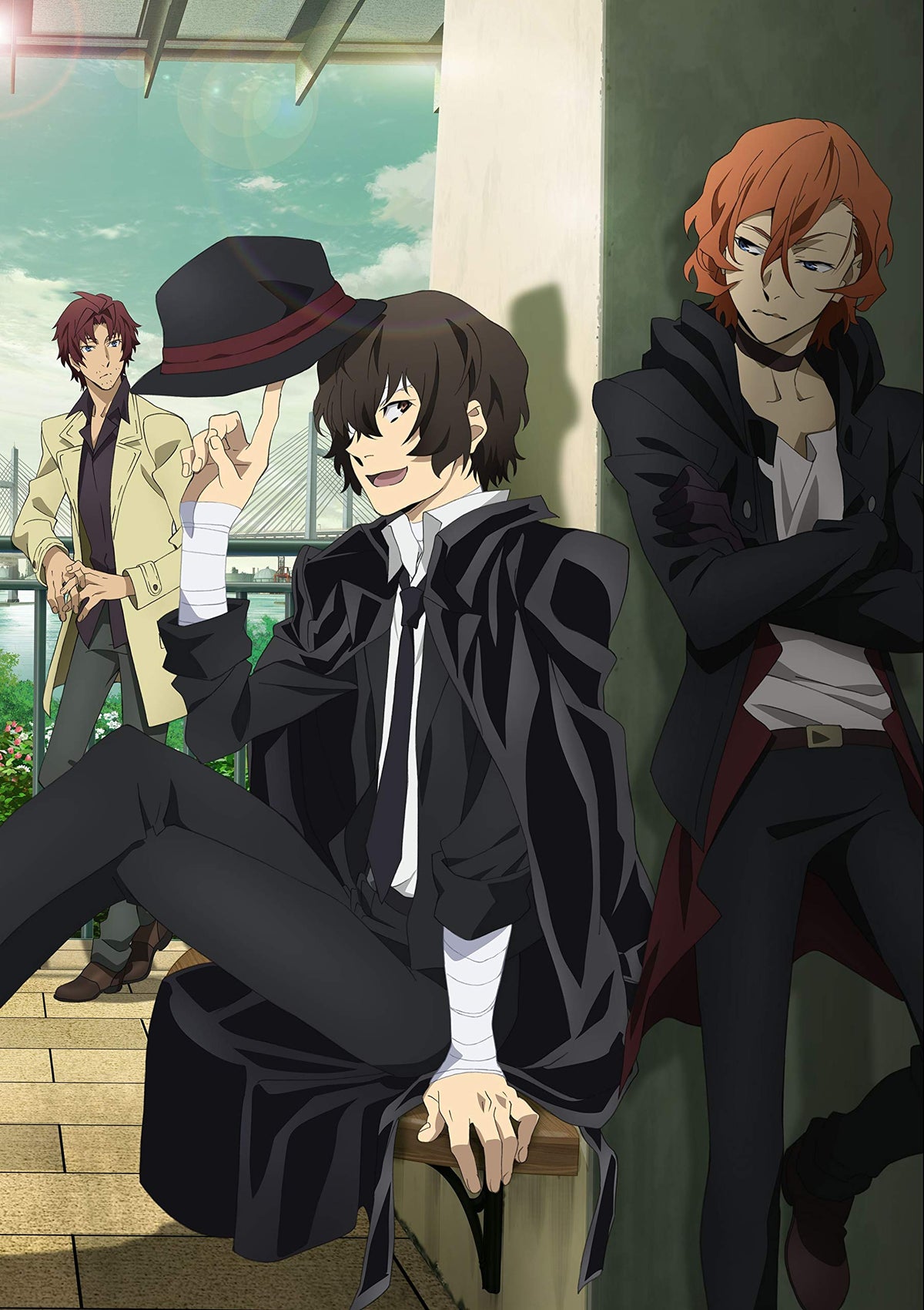 Bungo Stray Dogs DEAD APPLE (Dead Apple) (Early Reservation Benefits: Cartoon, Harukawa 35 Draw down Beautiful Illustration B2 Poster (with dedicated storage case) & Stiple Special (Theatrical Admissi