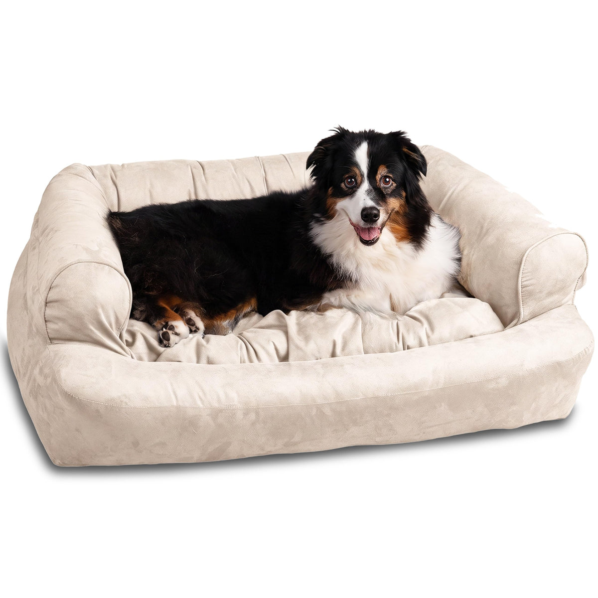 Snoozer Pet Products - Overstuffed Luxury Dog Sofa | Small - Buckskin