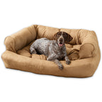 Snoozer Pet Products - Overstuffed Luxury Dog Sofa | Small - Buckskin
