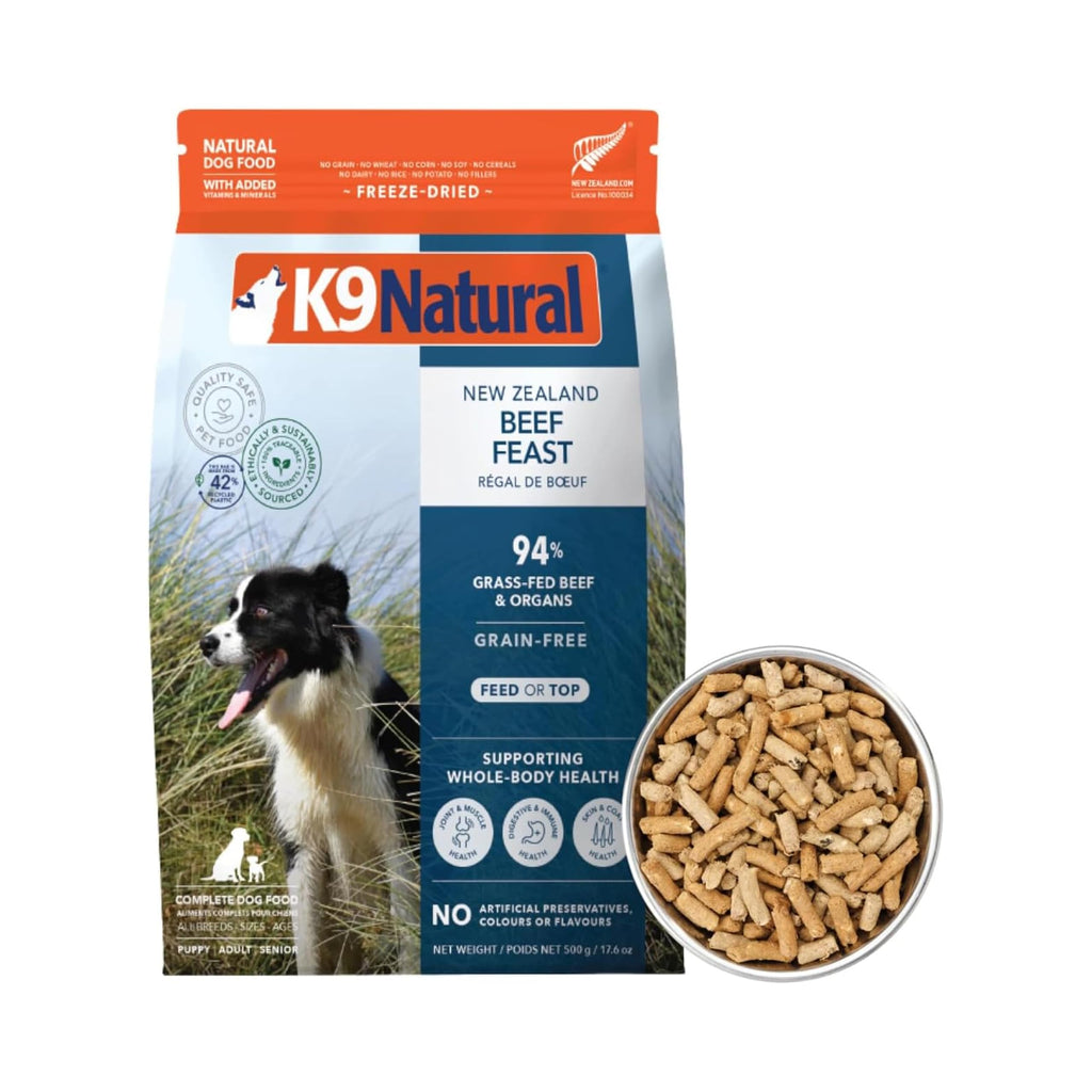 K9 Natural - Freeze Dried High Protein Grain-Free Dog Food Or Topper