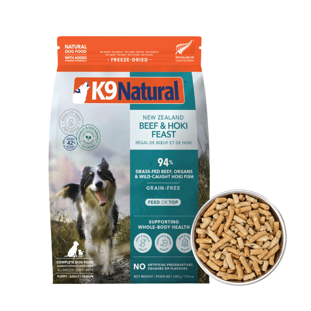 K9 Natural - Freeze Dried High Protein Grain-Free Dog Food Or Topper