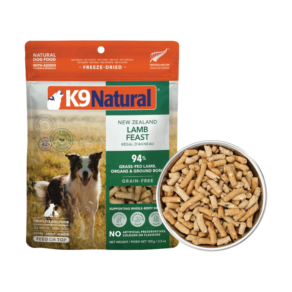 K9 Natural - Freeze Dried High Protein Grain-Free Dog Food Or Topper