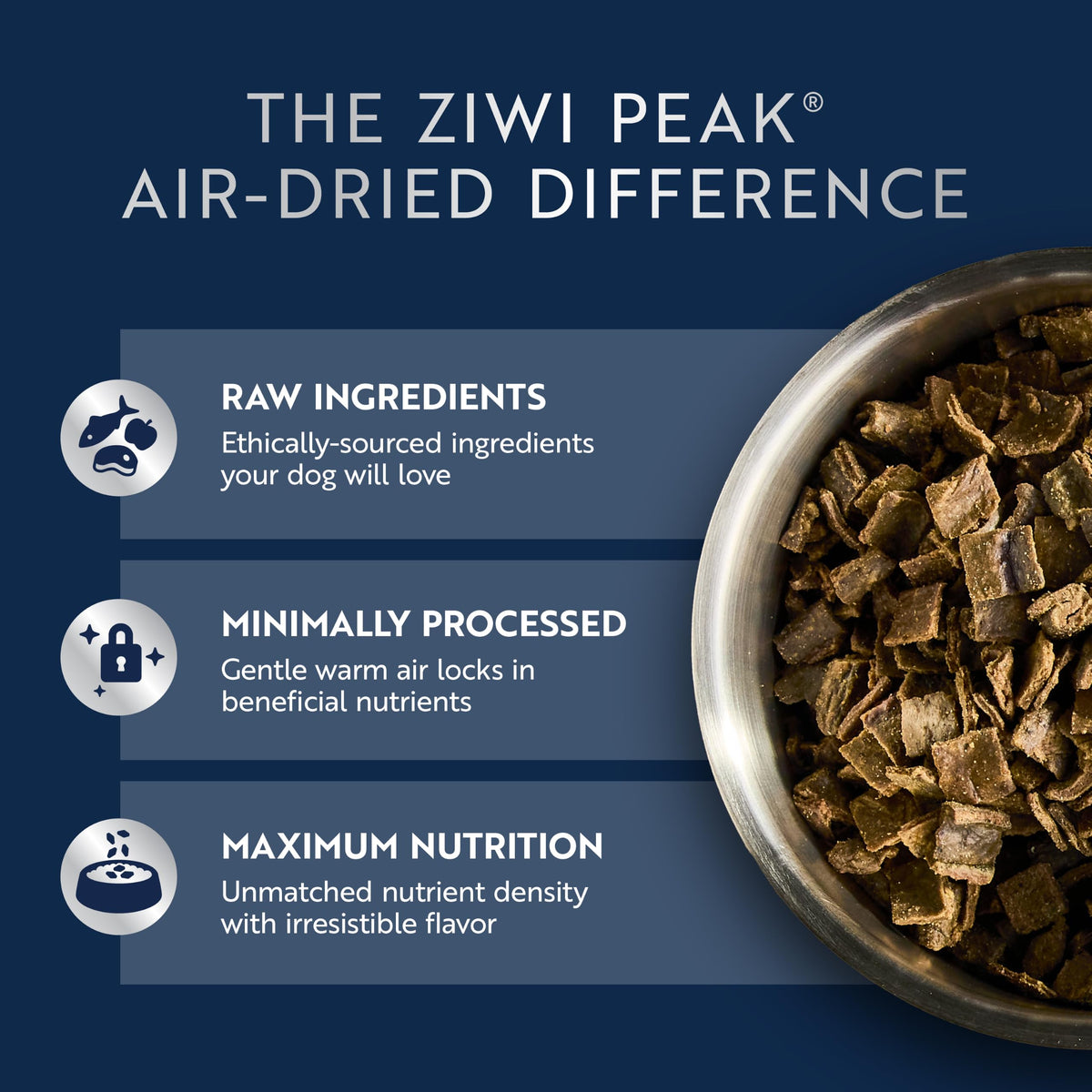 ZIWI Peak Air-Dried Dog Food, Beef, Grain-Free, 8.8 lb