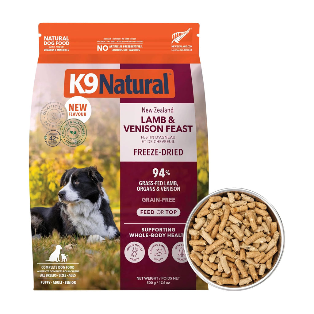 K9 Natural - Freeze Dried High Protein Grain-Free Dog Food Or Topper