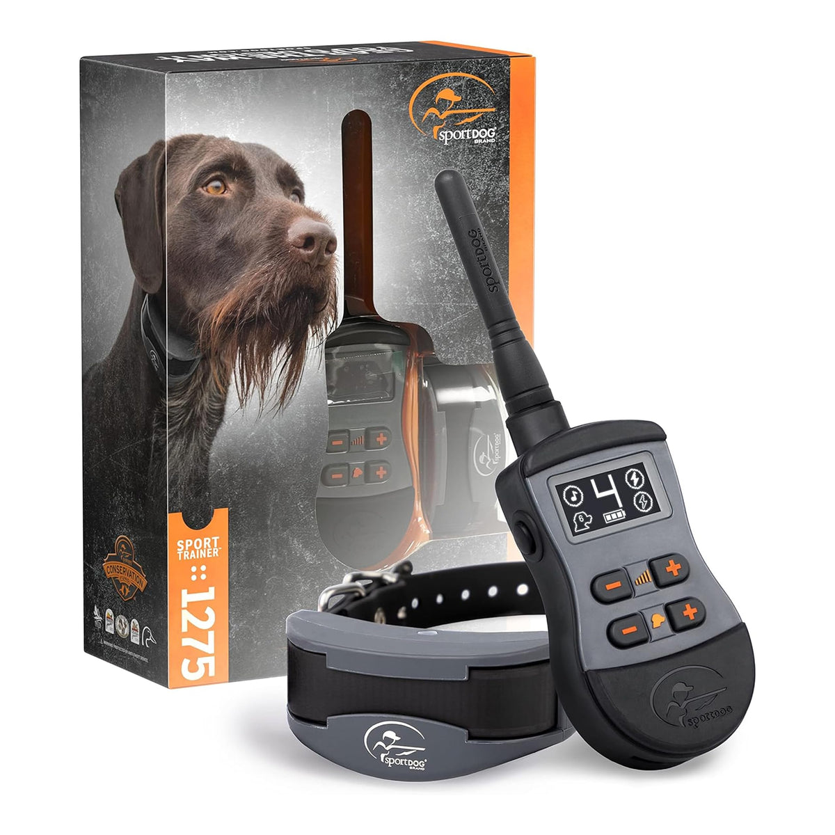 SportDOG SportTrainer 1275 Remote Dog Trainer, Black , 3/4 Mile Range