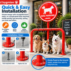 Dog Leash Parking Hook, Size: 100 Cm (length) X 120 Cm (height), Hands-free