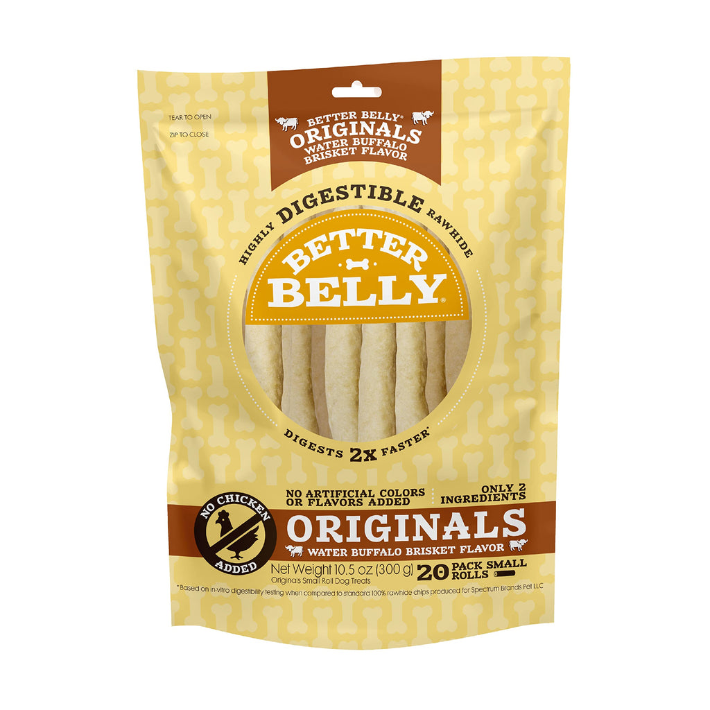 Better Belly Proteins Roll Highly Digestible Dog Treats, 6 Count (24 Pack)