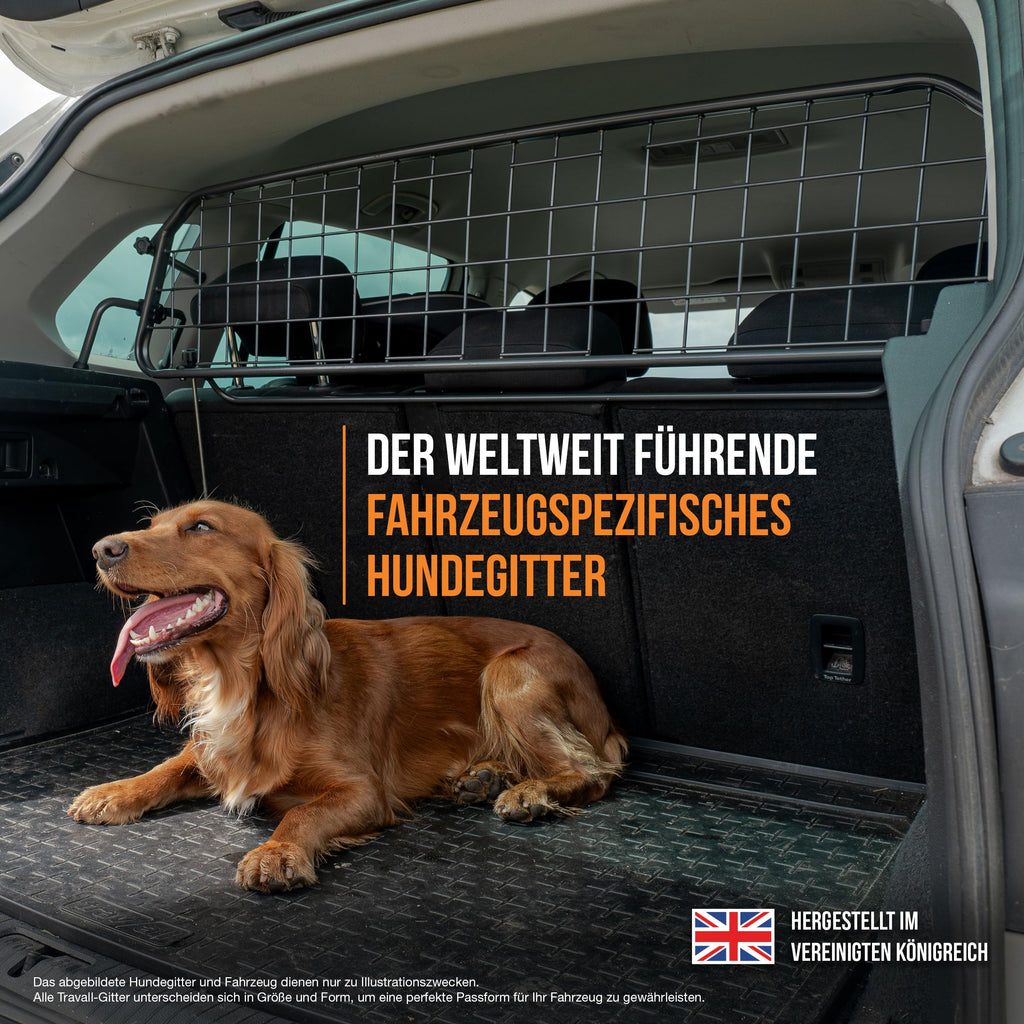 Travall Dog Barrier Compatible with Suzuki Vitara (2015-Current) Vehicle Specific Trunk Guard Tailored Fit Luggage Pet Barrier Separator Heavy Duty Powder Coated Steel