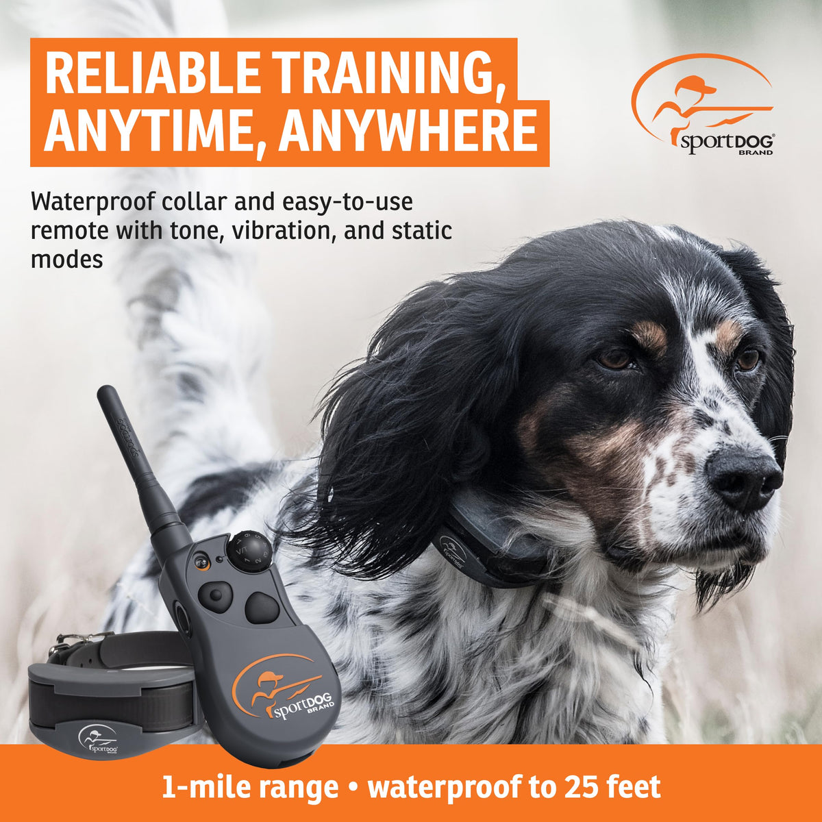 SportDOG SportHunter 1825X Remote Dog Trainer, 1-Mile Range