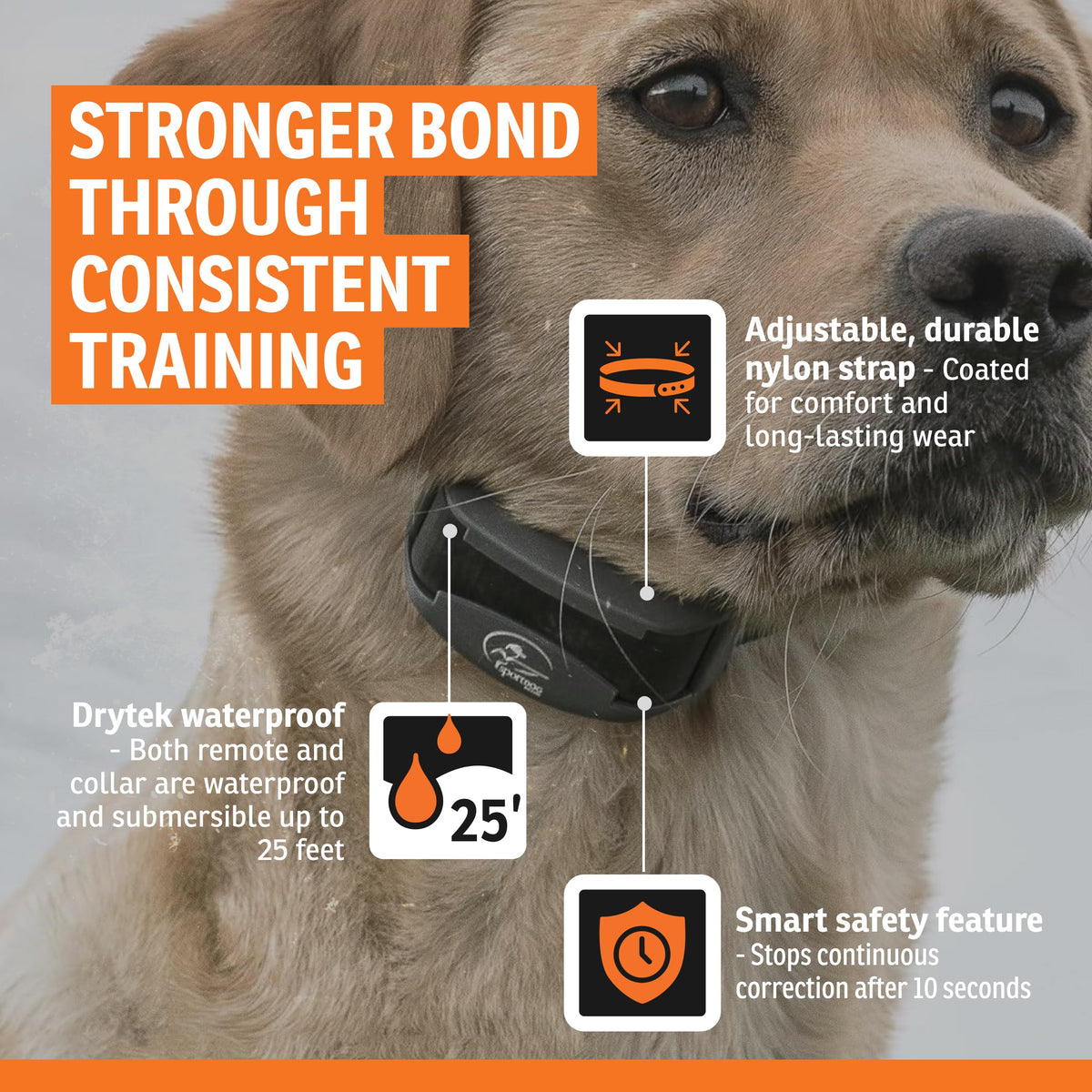 SportDOG SportHunter 1825X Remote Dog Trainer, 1-Mile Range